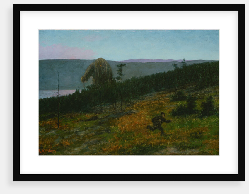The Ash Lad and the Troll by Theodor Kittelsen