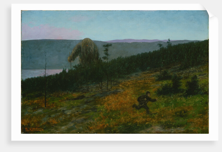 The Ash Lad and the Troll by Theodor Kittelsen