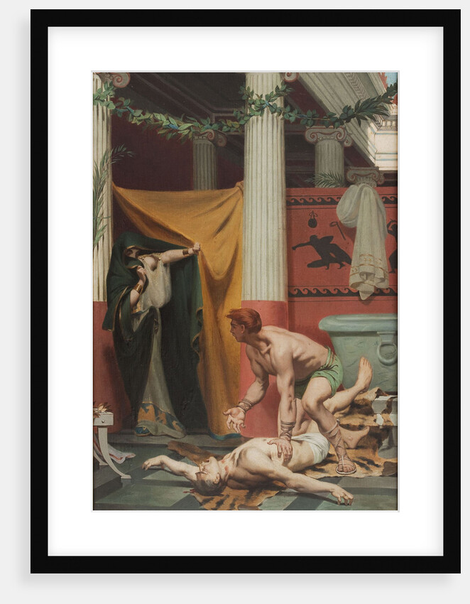 The Death of the Emperor Commodus by Fernand Pelez