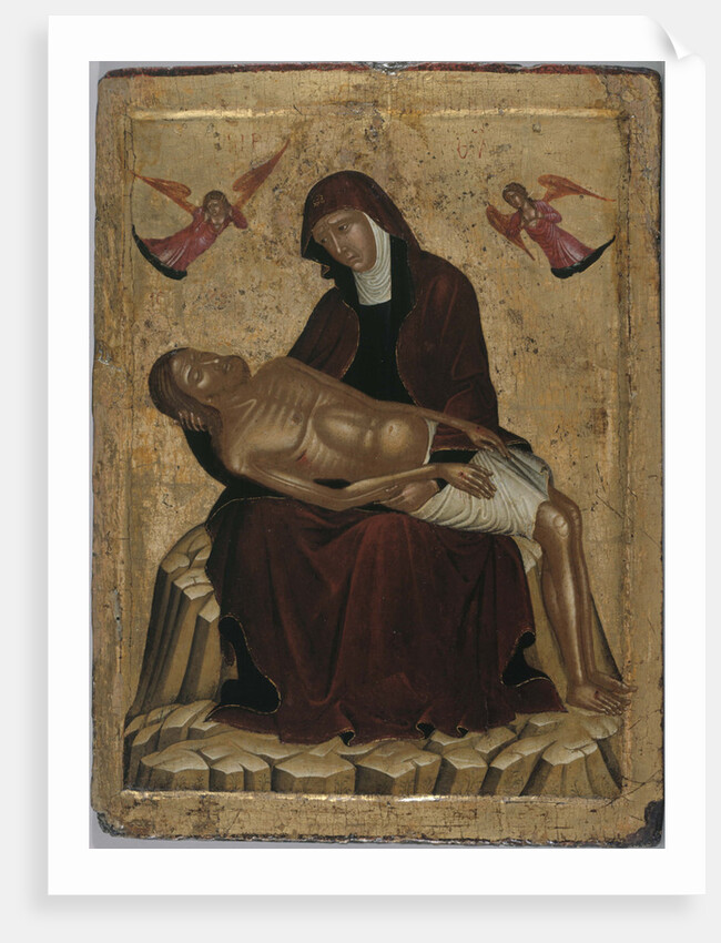 Pietà by Greek icon