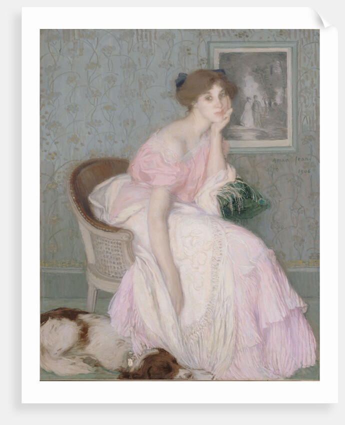 Miss Ella Carmichael by Edmond François Aman-Jean