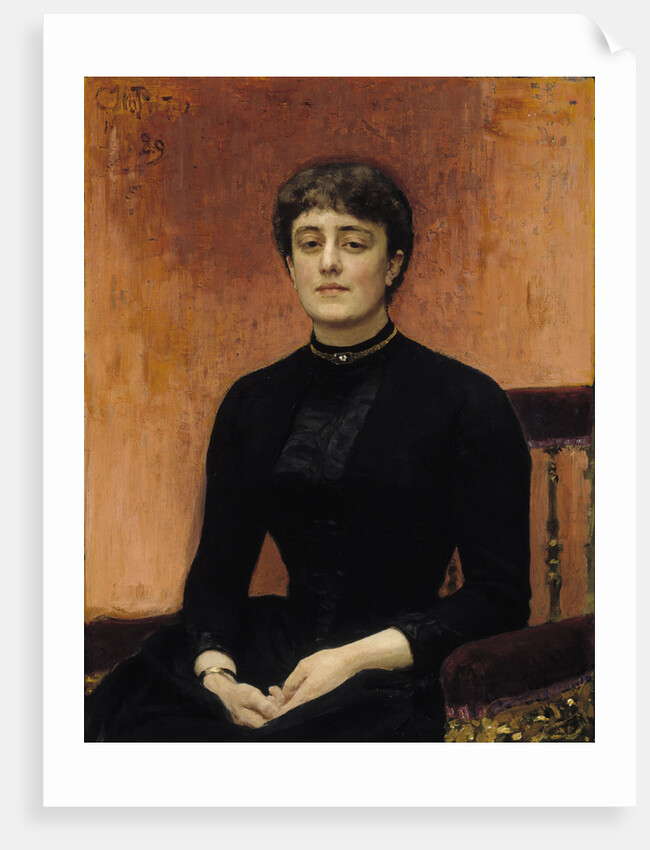 Portrait of Yelizaveta Zvantseva by Ilya Yefimovich Repin