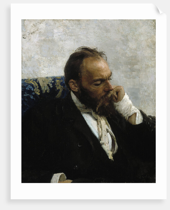 Portrait of Professor Ivanov by Ilya Yefimovich Repin