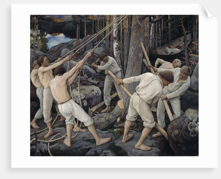 Pioneers in Karelia by Pekka Halonen