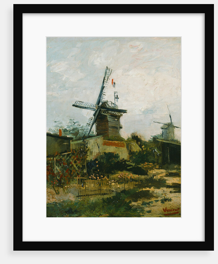 Windmills on Montmartre by Vincent van Gogh