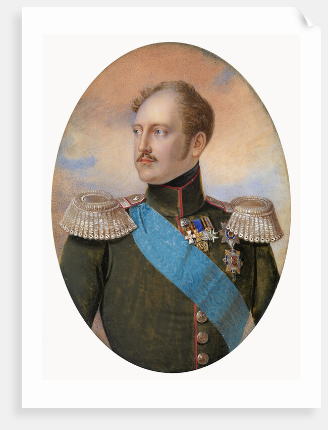 Portrait of Emperor Nicholas I by Ivan Andreyevich Winberg