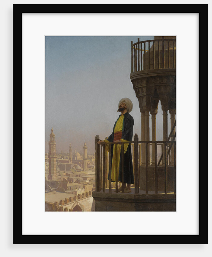 A muezzin by Jean-Léon Gerôme