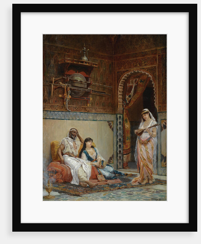 in a Harem by Filippo Baratti