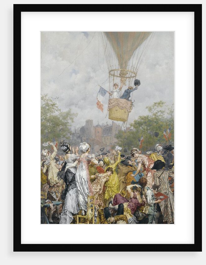 Balloon Ascent by Frederik Hendrik Kaemmerer