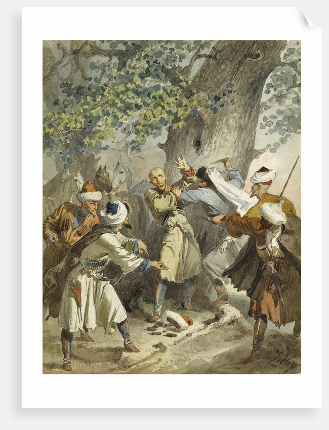 Hold up! by Mihály Zichy