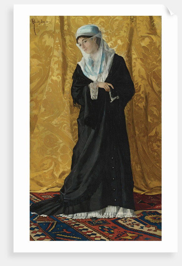 A Lady of Constantinople by Osman Hamdi Bey