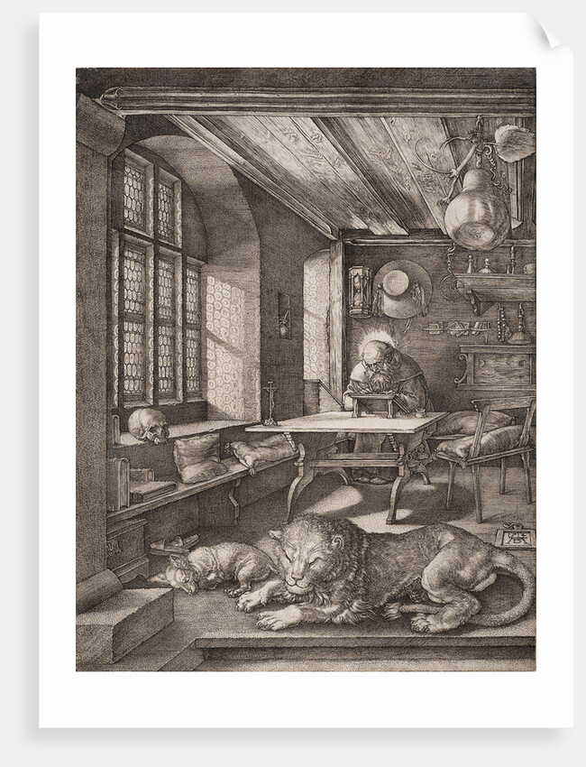 Saint Jerome in his Cell by Albrecht Dürer