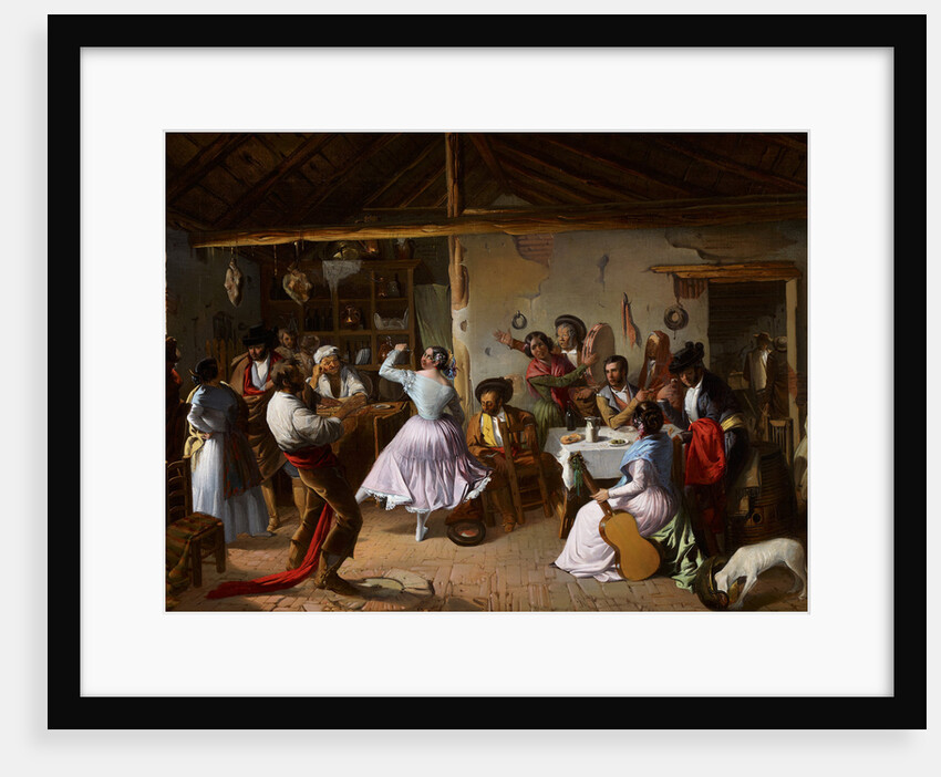 Dance at a Country Inn by Rafael Benjumea