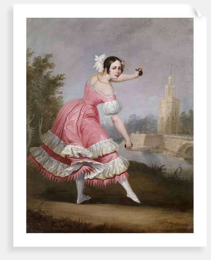 A Bolero Dancer by Antonio Cabral Bejarano