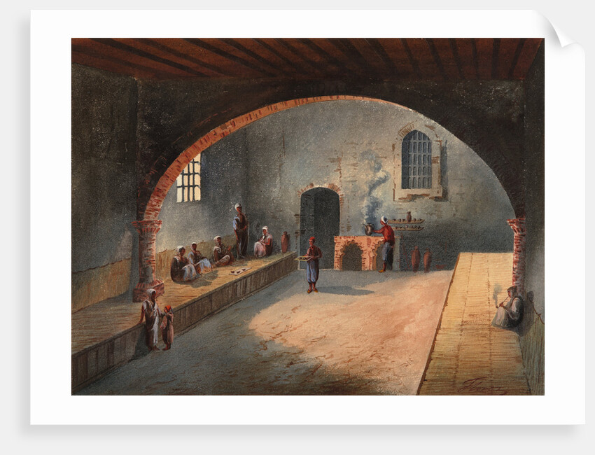 The Algerian Café by Eduardo Flores Ibáñez