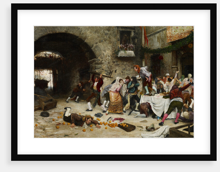 An Interrupted Banquet by Juan José Gárate y Clavero