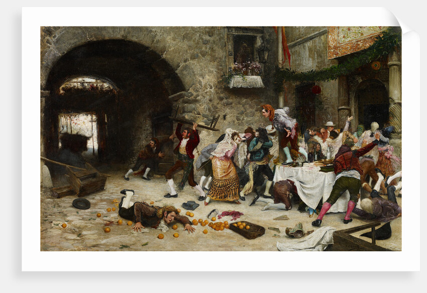 An Interrupted Banquet by Juan José Gárate y Clavero