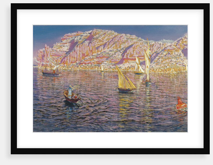 View of the Bay of Palma de Mallorca by Antonio Muñoz Degraín