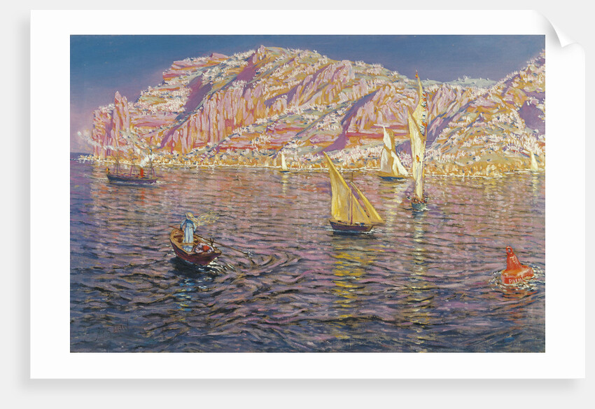 View of the Bay of Palma de Mallorca by Antonio Muñoz Degraín