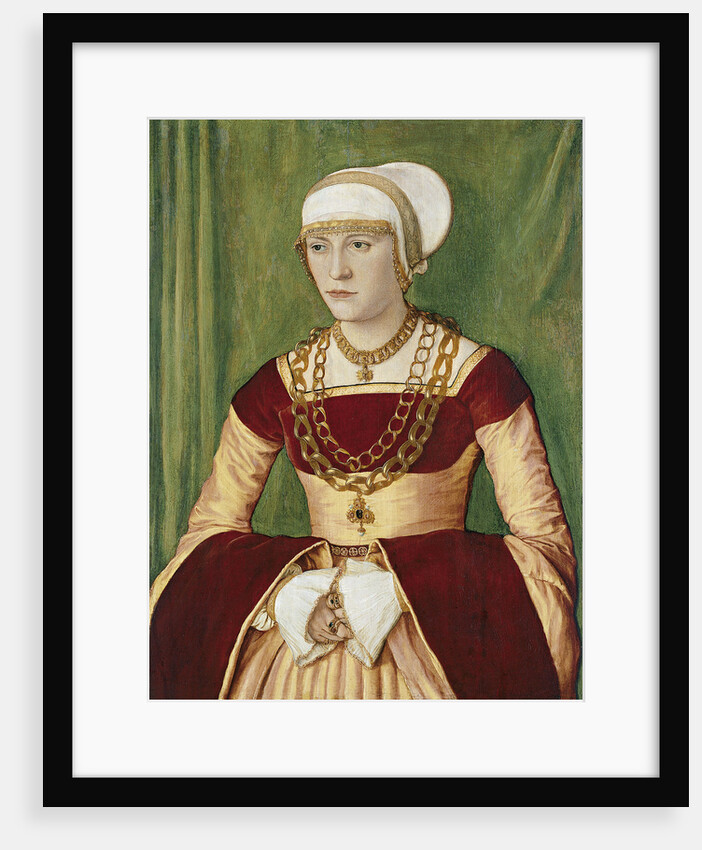 Portrait of Ursula Rudolph by Barthel Beham