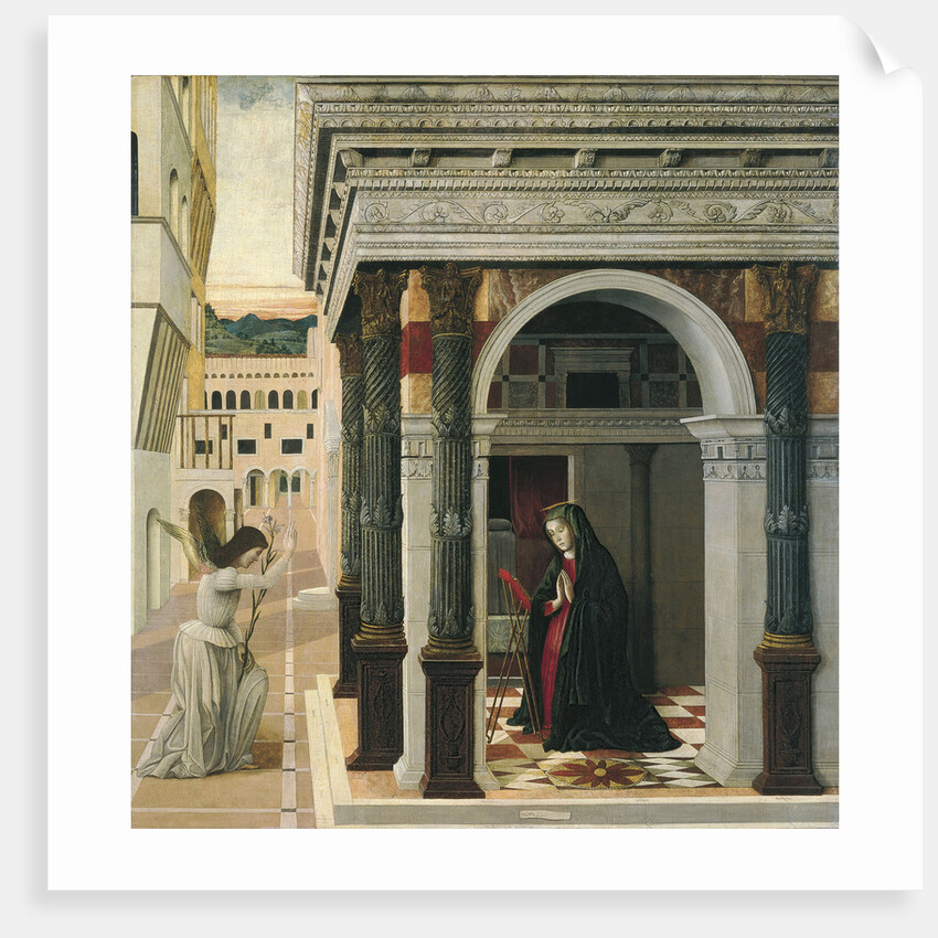 The Annunciation by Gentile Bellini