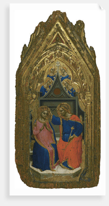 The Coronation of the Virgin with four Angels by Giovanni da Bologna