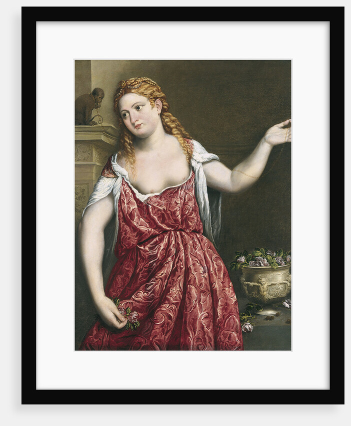 Portrait of a young Woman by Paris Bordone