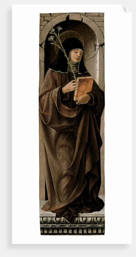 Saint Clare by Francesco del Cossa