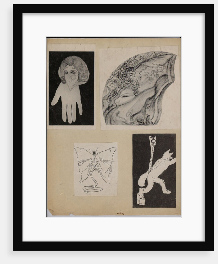 Prints of Nadjas (Léona Delcourt) drawings by Léona Delcourt
