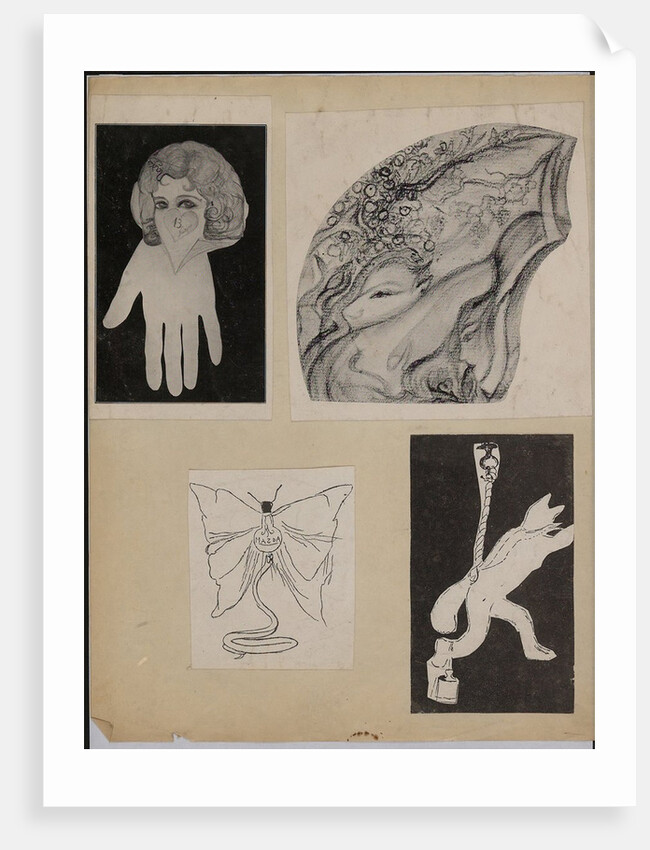 Prints of Nadjas (Léona Delcourt) drawings by Léona Delcourt