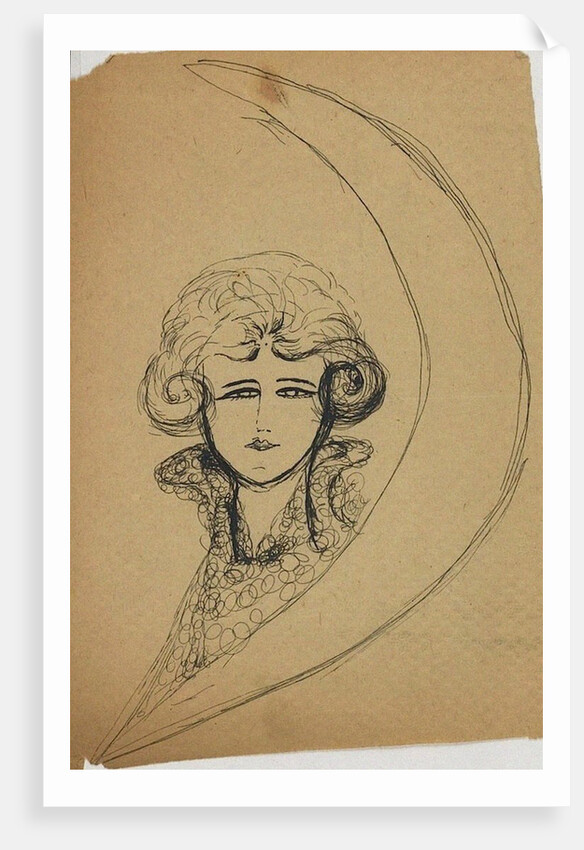 Self-Portrait by Léona Delcourt