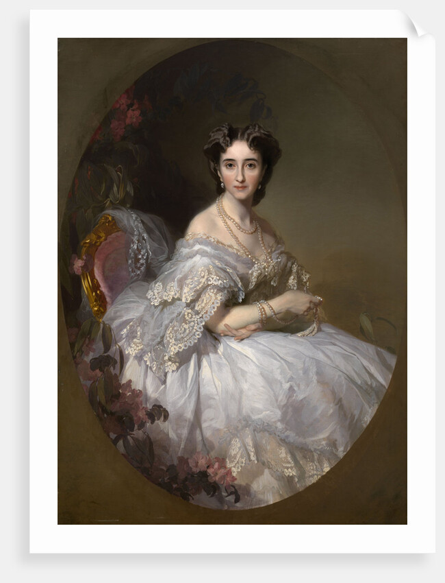 Portrait of Anastasia Ushakova, née Koni by Ivan Kosmich Makarov