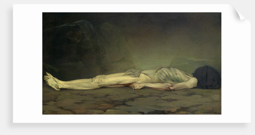 The Corpse by Felix Edouard Vallotton