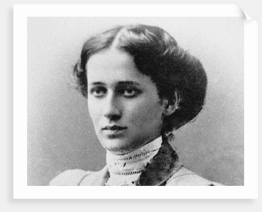 Portrait of the Poetess Anna Akhmatova by Anonymous