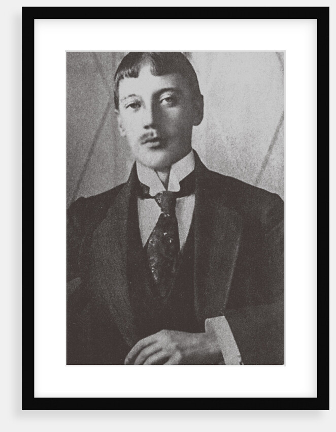 Russian poet Nikolay Gumilyov by Anonymous
