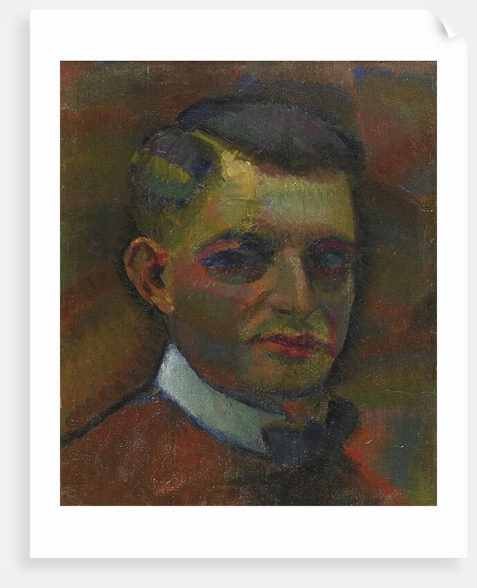 Self-Portrait by Vladimir Davidovich Baranov-Rossiné