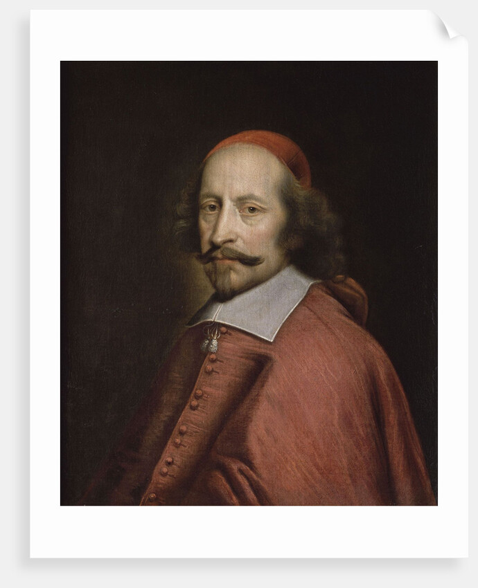 Portrait of Cardinal Mazarin, 1661 by Pierre Mignard