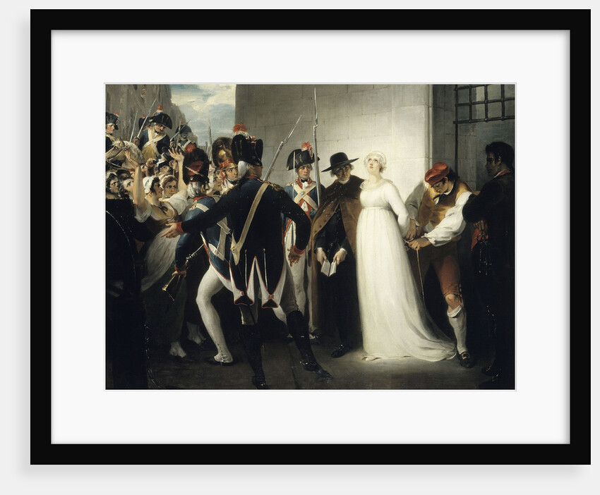 Marie Antoinette Being Taken to Her Execution on 16 October 1793, 1794 by William Hamilton