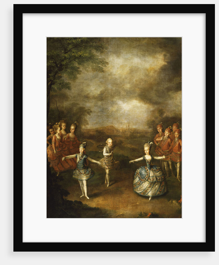 Fête Organized to Celebrate the Marriage of the Emperor Joseph II to Princess Marie-Josèphe of Bavar by Georg Weikert