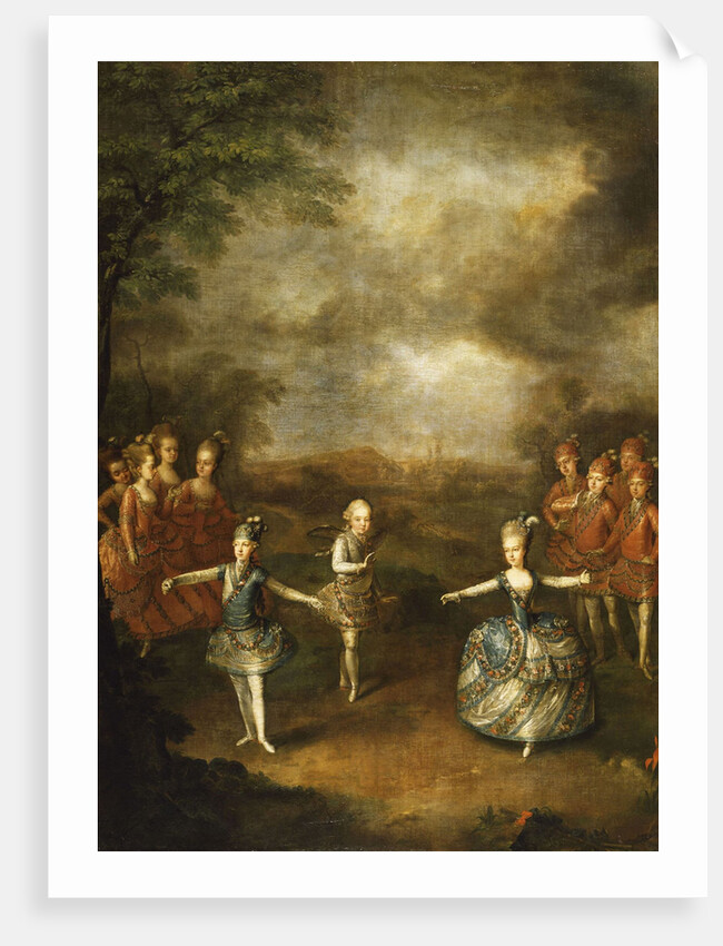 Fête Organized to Celebrate the Marriage of the Emperor Joseph II to Princess Marie-Josèphe of Bavar by Georg Weikert