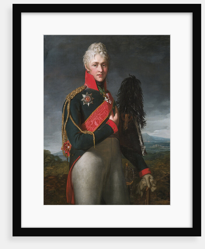 Portrait of Arkadi Alexandrovich Suvorov, Count Rymniksky, 1805 by Jean Laurent Mosnier