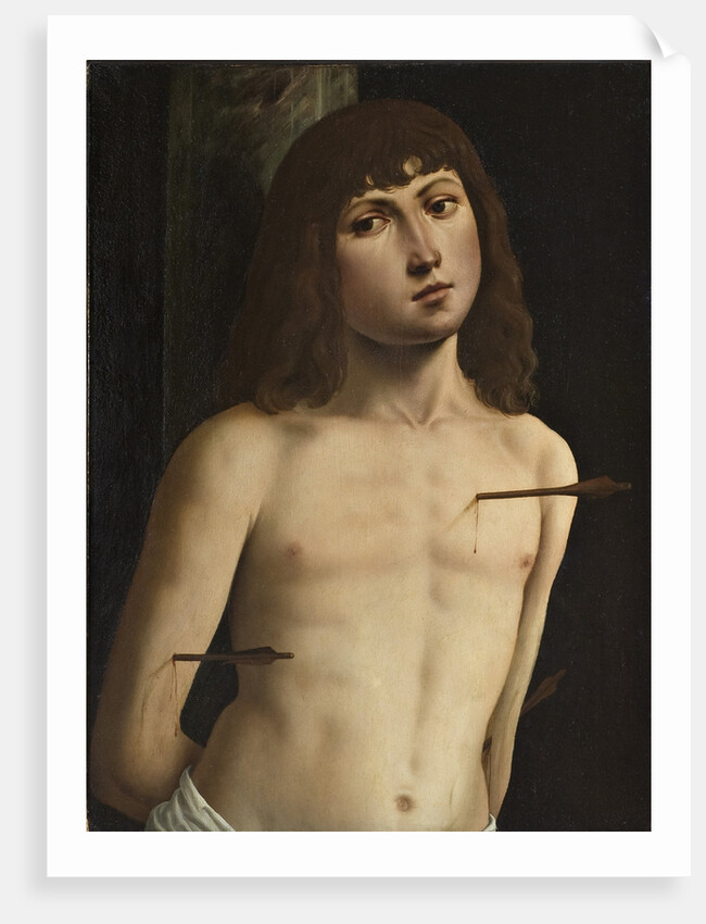 Saint Sebastian by Lorenzo Costa