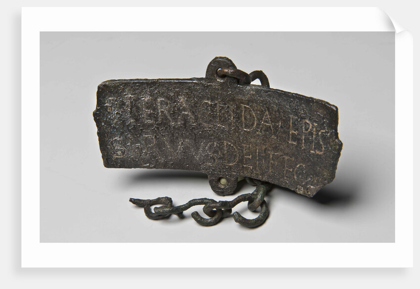 Votive Plaque of Bischof Heraklides, 4th century by Byzantine Master