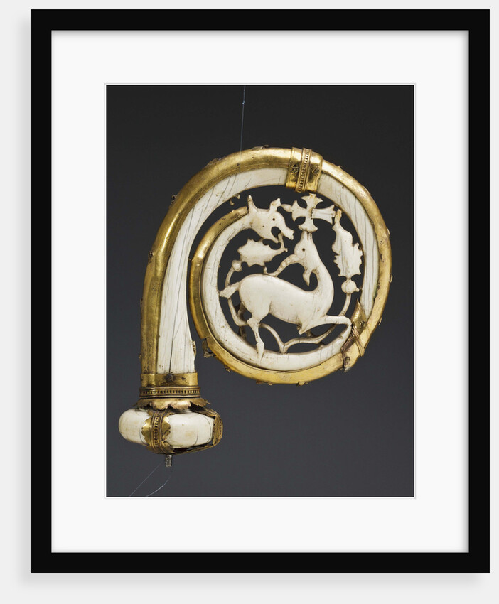 Head of a Crosier with the Depiction of the Lamb, 11th-12th century by West European Applied Art