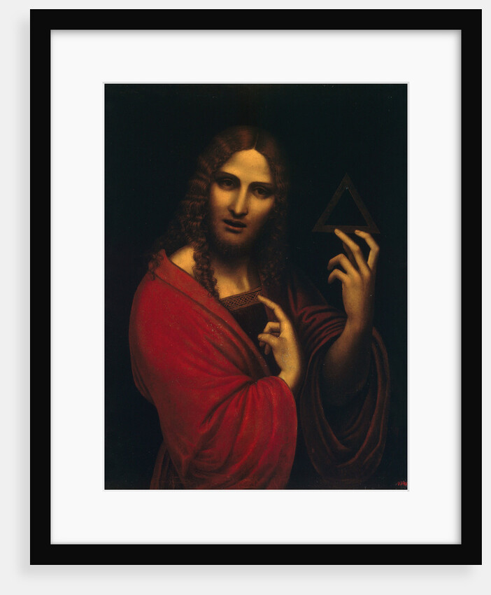 Christ with the Symbol of the Trinity, First Half of 16th cen by Giampietrino