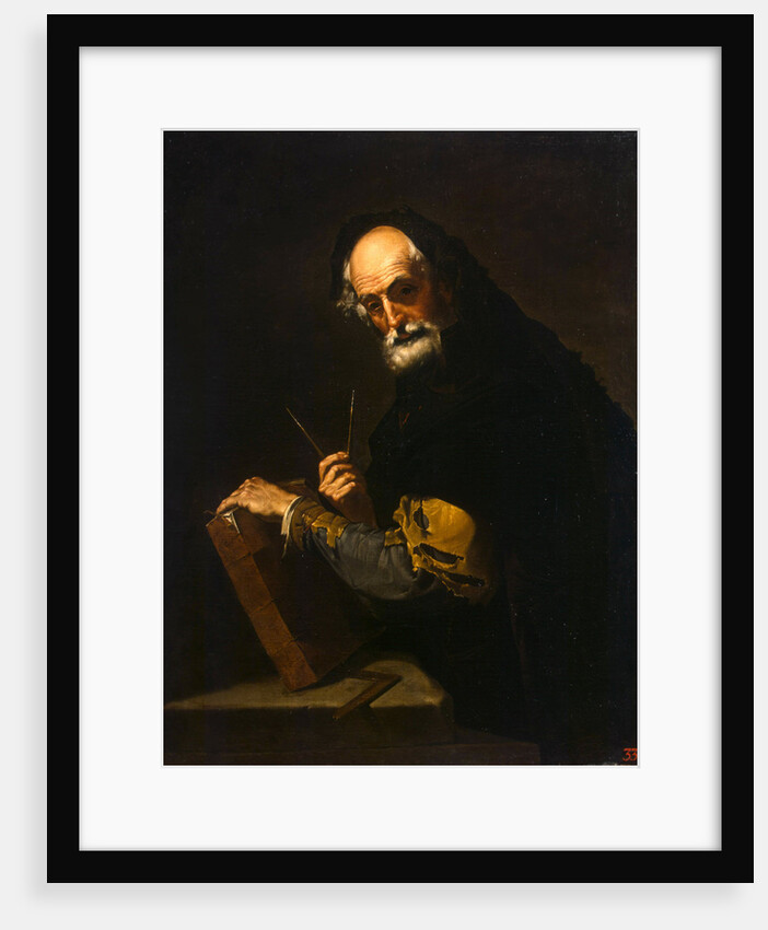 Philosopher with a book, a compass and goniometer, 1630 by José de Ribera