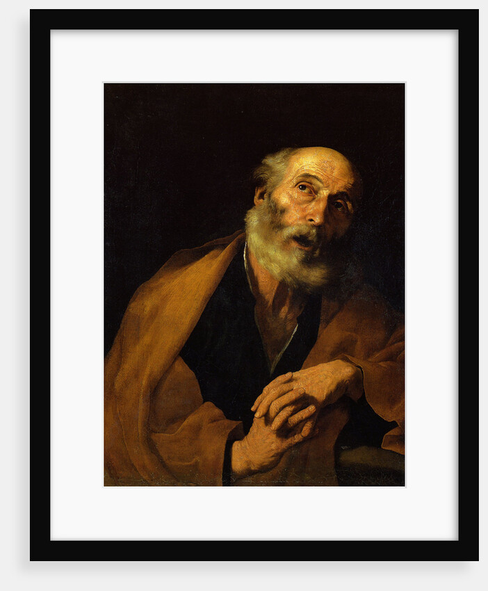 Repentance of Saint Peter, 1630 by José de Ribera