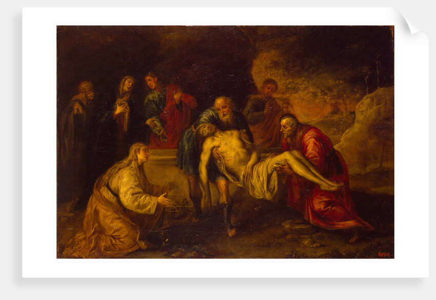 The Entombment of Christ, Between 1640 and 1650 by Antonio de Pereda y Salgado