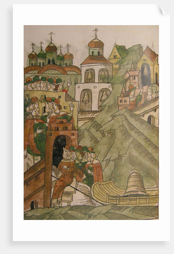 The bell of the peoples assembly will not ring in Novgorod again by Ancient Russian Art