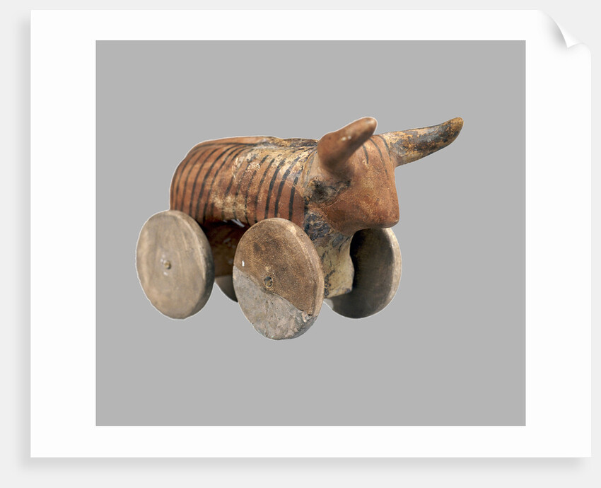 Zoomorphic Statuette with Wheels, 3950-3500 B.C by Prehistoric Russian Culture